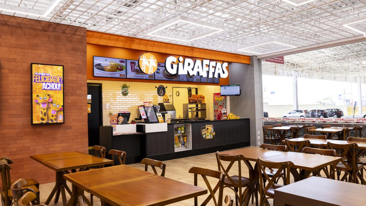 Giraffas pone el ojo en Chile